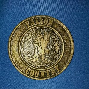 Vintage falcon country buckle 🏈 season about to start represent the team